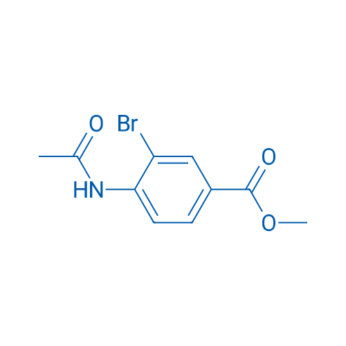 Methyl 4-acetamido-3-bromobenzoate 1g