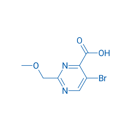 5-Bromo-2-(methoxymethyl)pyrimidine-4-carboxylic acid 1g