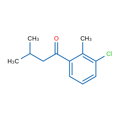 1-(3-Chloro-2-methylphenyl)-3-methylbutan-1-one 1g