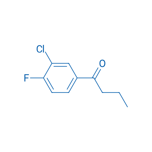 1-(3-Chloro-4-fluorophenyl)butan-1-one 1g
