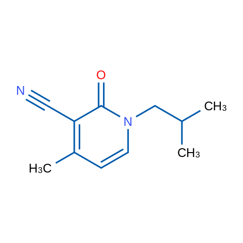 1-Isobutyl-4-methyl-2-oxo-1,2-dihydropyridine-3-carbonitrile 1g