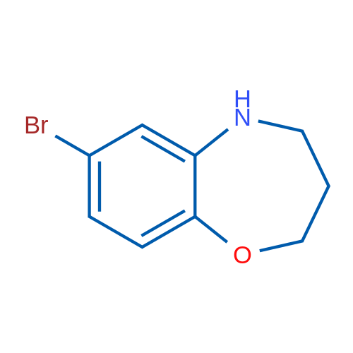 7-Bromo-2,3,4,5-tetrahydro-1,5-benzoxazepine 100mg