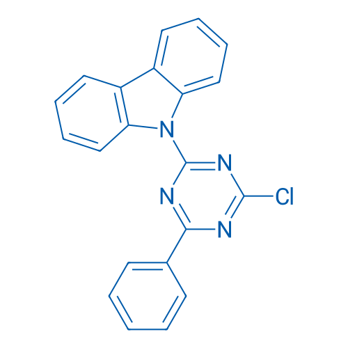 9-(4-Chloro-6-phenyl-1,3,5-triazin-2-yl)-9H-carbazole 25g