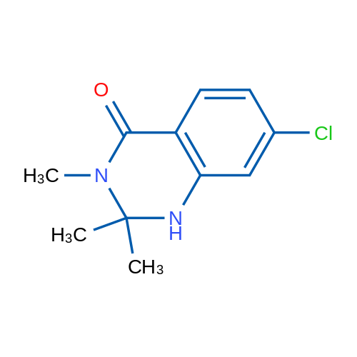 7-Chloro-2,2,3-trimethyl-2,3-dihydroquinazolin-4(1H)-one 1g