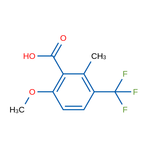 6-Methoxy-2-methyl-3-(trifluoromethyl)benzoic acid 1g