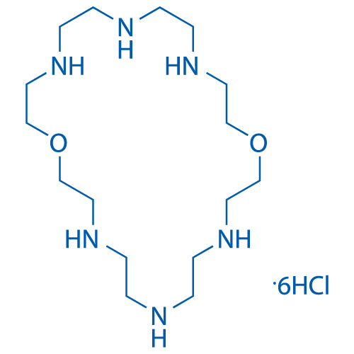 1,13-Dioxa-4,7,10,16,19,22-hexaazacyclotetracosane hydrochloride 250mg