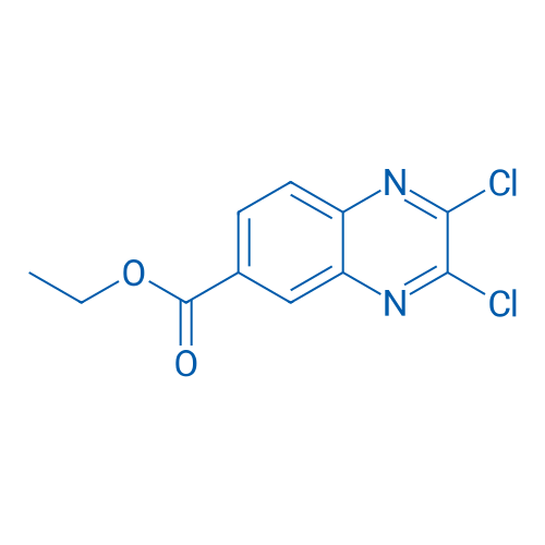 Ethyl 2,3-dichloroquinoxaline-6-carboxylate 250mg