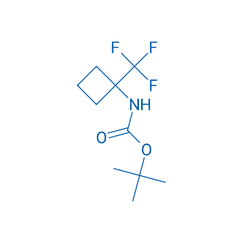 tert-Butyl (1-(trifluoromethyl)cyclobutyl)carbamate 250mg