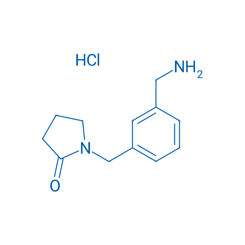 1-{[3-(aminomethyl)phenyl]methyl}pyrrolidin-2-one hydrochloride 250mg