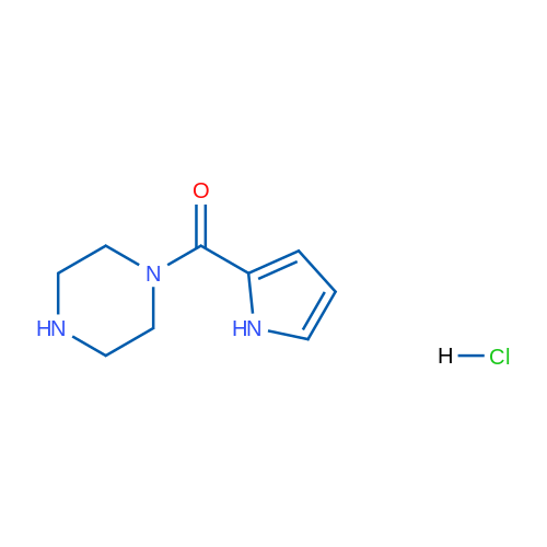 Piperazin-1-yl(1H-pyrrol-2-yl)methanone hydrochloride 5g