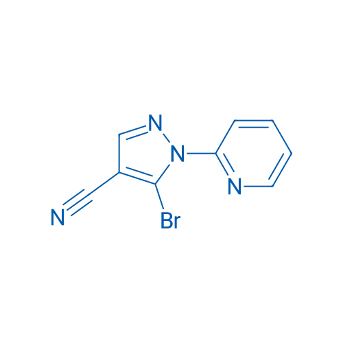 5-Bromo-1-(pyridin-2-yl)-1H-pyrazole-4-carbonitrile 1g