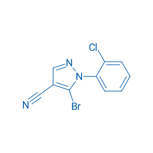 5-Bromo-1-(2-chlorophenyl)-1H-pyrazole-4-carbonitrile 5g