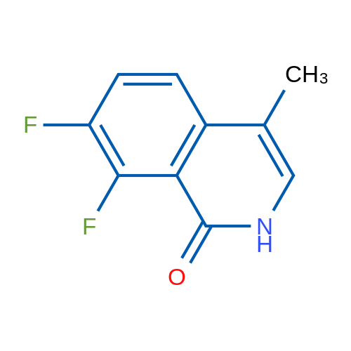 7,8-Difluoro-4-methylisoquinolin-1(2H)-one 1g