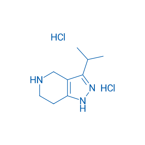 3-Isopropyl-4,5,6,7-tetrahydro-1H-pyrazolo[4,3-c]pyridine dihydrochloride 10g