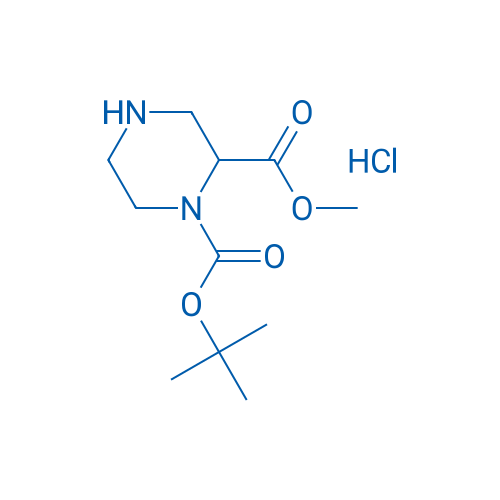 1-tert-Butyl 2-methyl piperazine-1,2-dicarboxylate hydrochloride 10g
