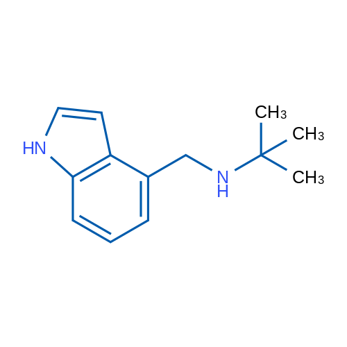 tert-Butyl(1H-indol-4-ylmethyl)amine 1g