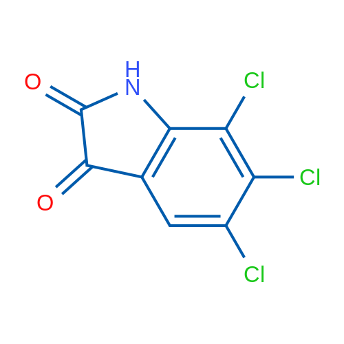 5,6,7-Trichloroisatin 1g