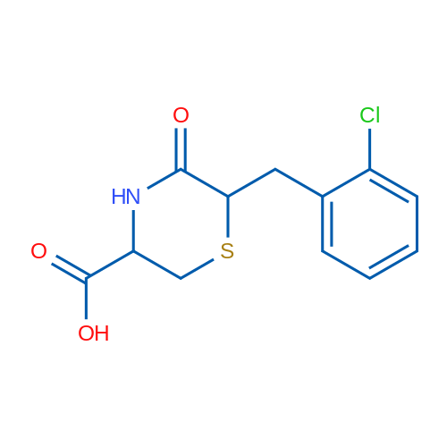 6-(2-Chlorobenzyl)-5-oxothiomorpholine-3-carboxylic acid 1g