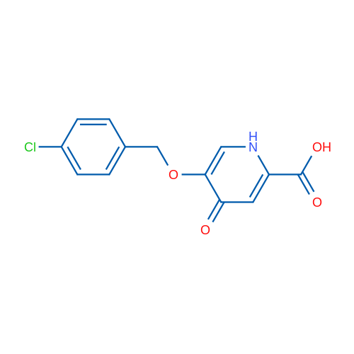5-((4-Chlorobenzyl)oxy)-4-oxo-1,4-dihydropyridine-2-carboxylic acid 1g