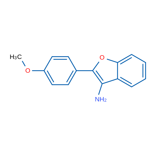 2-(4-Methoxyphenyl)benzofuran-3-amine 1g
