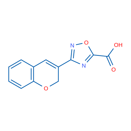 3-(2H-Chromen-3-yl)-1,2,4-oxadiazole-5-carboxylic acid 1g