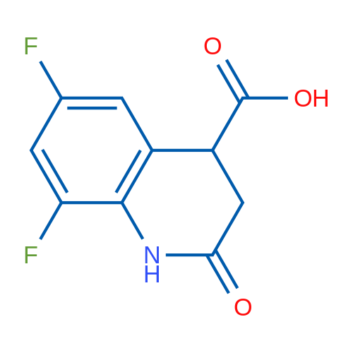 6,8-Difluoro-2-oxo-1,2,3,4-tetrahydroquinoline-4-carboxylic acid 1g