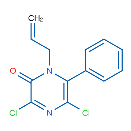 1-Allyl-3,5-dichloro-6-phenylpyrazin-2(1H)-one 1g
