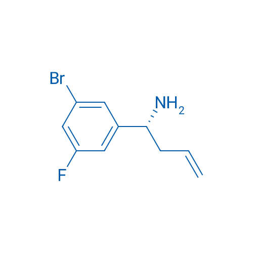 (R)-1-(3-bromo-5-fluorophenyl)but-3-en-1-amine 250mg