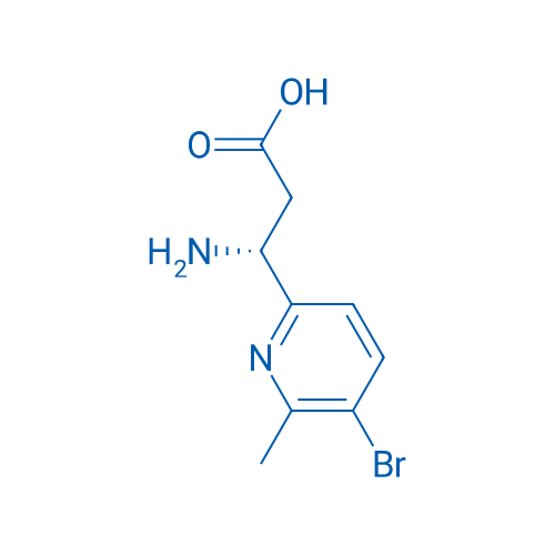 (3R)-3-amino-3-(5-bromo-6-methylpyridin-2-yl)propanoic acid 1g