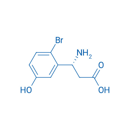 (3R)-3-amino-3-(2-bromo-5-hydroxyphenyl)propanoic acid 1g