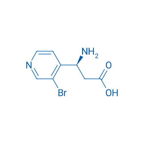 (3S)-3-amino-3-(3-bromopyridin-4-yl)propanoic acid 1g
