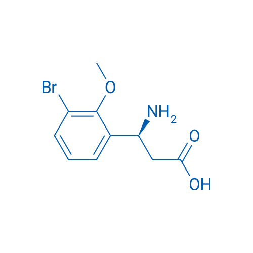 (3S)-3-amino-3-(3-bromo-2-methoxyphenyl)propanoic acid 250mg