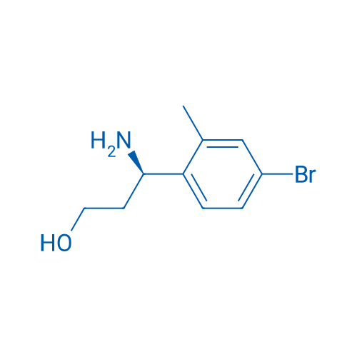 (3R)-3-amino-3-(4-bromo-2-methylphenyl)propan-1-ol 250mg