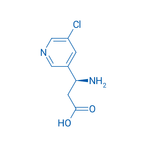 (3S)-3-amino-3-(5-chloropyridin-3-yl)propanoic acid 1g