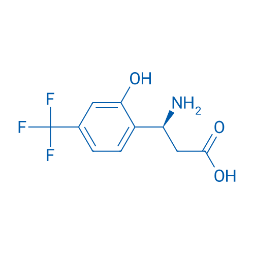 (3S)-3-amino-3-[2-hydroxy-4-(trifluoromethyl)phenyl]propanoic acid 250mg