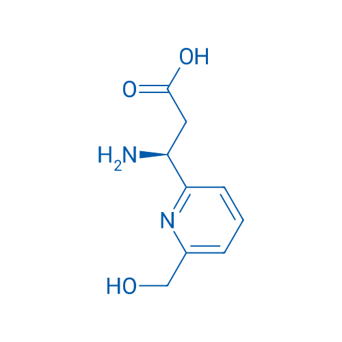 (3S)-3-amino-3-[6-(Hydroxymethyl)pyridin-2-yl]propanoic acid 250mg