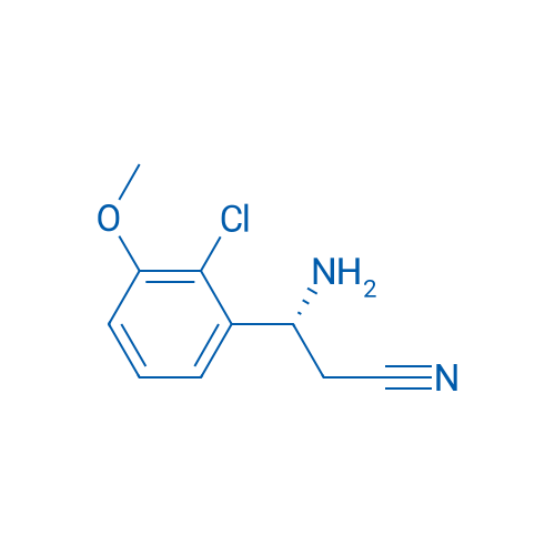 (3R)-3-AMINO-3-(2-CHLORO-3-METHOXYPHENYL)PROPANENITRILE 1g