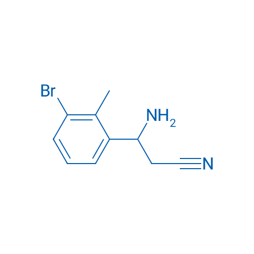 3-AMINO-3-(3-BROMO-2-METHYLPHENYL)PROPANENITRILE 250mg