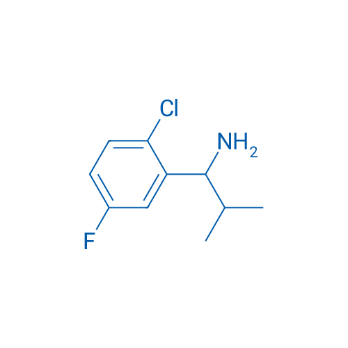 1-(2-CHLORO-5-FLUOROPHENYL)-2-METHYLPROPAN-1-AMINE 1g