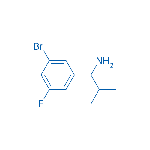 1-(3-Bromo-5-fluorophenyl)-2-methylpropan-1-amine 1g