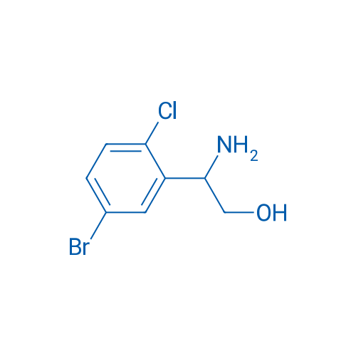 2-Amino-2-(5-bromo-2-chlorophenyl)ethan-1-ol 1g