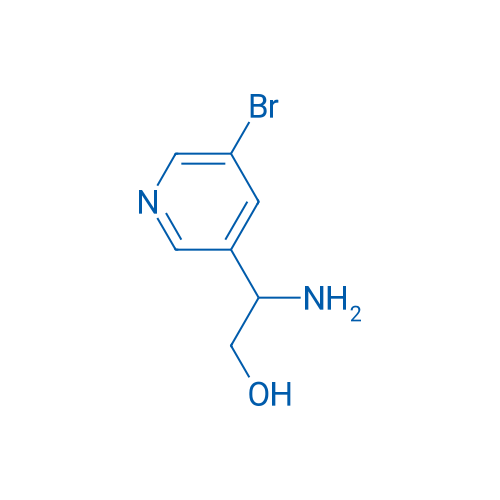 2-Amino-2-(5-bromopyridin-3-yl)ethan-1-ol 250mg