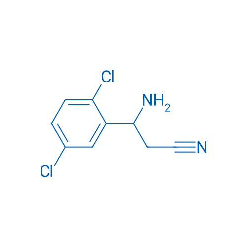3-AMINO-3-(2,5-DICHLOROPHENYL)PROPANENITRILE 1g