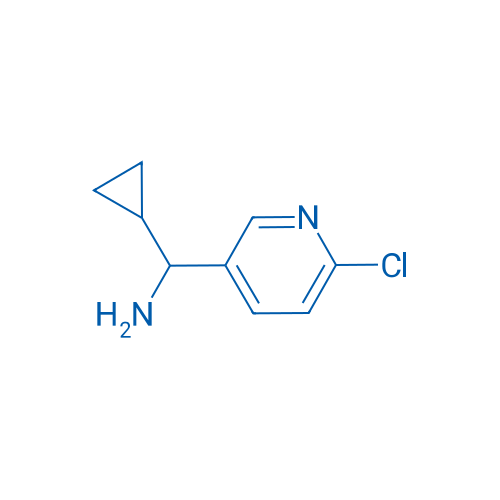 (6-Chloropyridin-3-yl)(cyclopropyl)methanamine 250mg