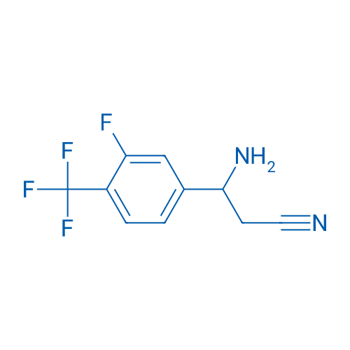 3-AMINO-3-[3-FLUORO-4-(TRIFLUOROMETHYL)PHENYL]PROPANENITRILE 1g
