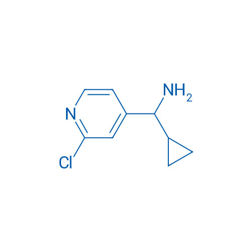 (2-Chloropyridin-4-yl)(cyclopropyl)methanamine 100mg