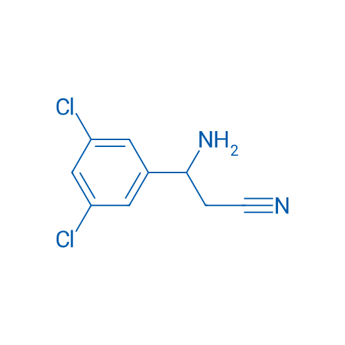 3-AMINO-3-(3,5-DICHLOROPHENYL)PROPANENITRILE 250mg