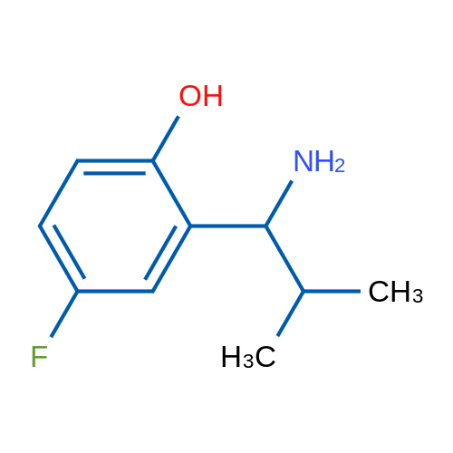 2-(1-Amino-2-methylpropyl)-4-fluorophenol 1g