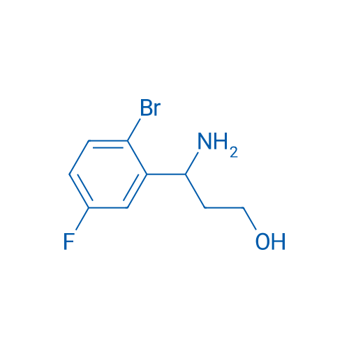 3-AMINO-3-(2-BROMO-5-FLUOROPHENYL)PROPAN-1-OL 1g