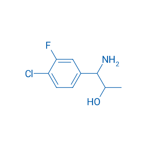1-AMINO-1-(4-CHLORO-3-FLUOROPHENYL)PROPAN-2-OL 250mg